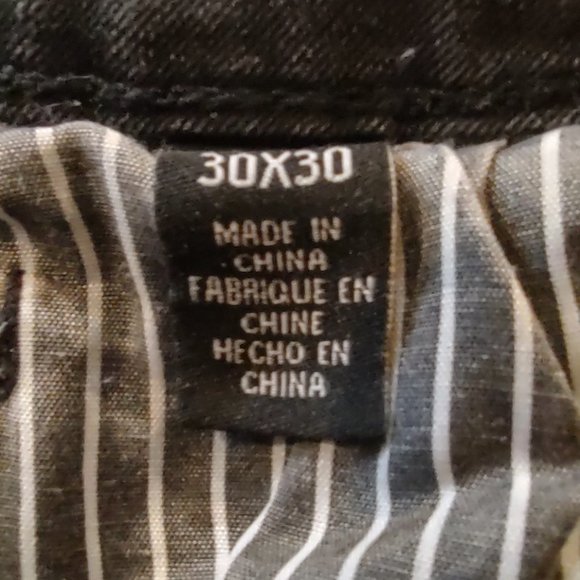 KENNETH COLE black men's slim fit stretch jeans - Picture 4 of 11